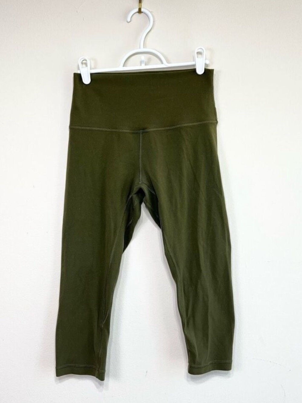 lululemon athletica Olive High-Rise Cropped Leggings
